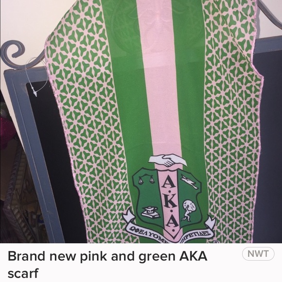 Not for sale Brand new pink and green AKA scarf only have 2 left in stock - Picture 6 of 6